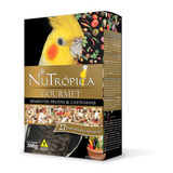 Ração Nutrópica Gourmet P/ Calopsita 300g Frutas E Castanhas