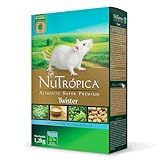 Ração Nutrópica Para Twister E Ratos De Estimação 1 2kg Alimento Super Premium