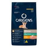 Ração Origens Cães Senior Mini Pequeno Frango Cereais 3kg