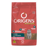 Ração Origens Gatos Castrados Sabor Salmão 1kg