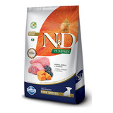 Ração P caes Filhotes N d Pumpkin Cordeiro Mini 2 5kg