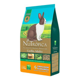 Ração P coelhos Adultos Nutropica 2 5 Kg Super Premium