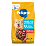 Ração Para Cachorro Filhote Raças Méd E Gran Pedigree 10 1kg