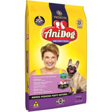 Ração Para Cães Premium Natural Adulto P porte Anidog 10 1kg
