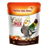 Ração Para Calopsita Gold Mix   500g Reino Das Aves