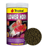 Ração Para Flowerhorn Tropical Flower Horn Young Pellet 95g