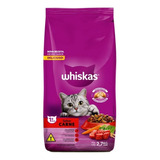 Ração Para Gato Whiskas Seco Adulto Sabor Carne 2 7kg