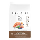 Ração Para Gatos Sênior Peixe Branco E Salmão 1 5kg Biofresh