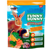 Ração Para Hamster Coelhos Chinchilas Funny Bunny 500g Ofert