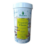 Racao Para Peixe Aquario Tropicais Flocos Poytara Pote 130g
