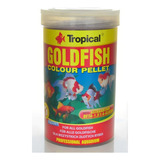 Racao Para Peixe Goldfish Colour Pellet 360g Tropical