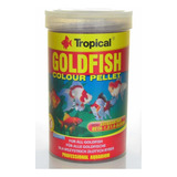 Racao Para Peixe Goldfish Colour Pellet 360g Tropical