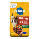 Ração Pedigree Cães Adultos Raças Pequenas E Minis 10 1 Kg