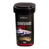 Ração Peixe Carnívoro Fundo 450g Nutricon Premium Tam M C nf