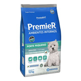 Ração Premier Ambiente Cão Ad Peq Porte Frango salmão 12kg