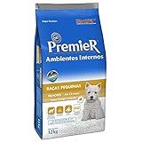 Ração Premier Para Cães Filhotes De Raças Pequenas Ambientes Internos Sabor Frango E Salmão  12kg Premier Pet Raça Filhotes 