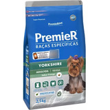 Ração Premier Raças Específicas Yorkshire Cães Adultos 2,5k
