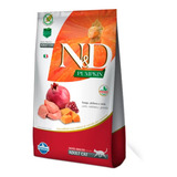 Ração Pumpkin N d Para Gatos Adultos Sabor Frango 400g