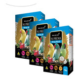 Ração Ring Neck Suprema 700g Extrusada Kit 3 Un