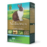 Ração Super Premium P Coelho Adulto 1 2kg Nutrópica