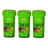 Ração Tartaruga Nutricon Turtle 270g Kit 3 Unidades