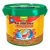 Ração Tetra Koi Vibrance 10l 1 5kg Carpa Kinguio Lago Pond