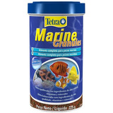 Ração Tetra Marine Granules 225g   P  Peixes De Água Salgada