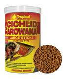 Ração Tropical Cichlid Arowana Tamanho Large Sticks 300g