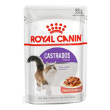 Ração Úmida Gatos Castrados Sachê Sterilised 85g Royal Canin