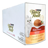 Ração Úmida Gatos Demi Glace Carne 85g 15un Fancy Feast