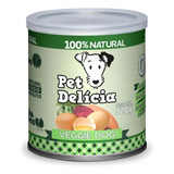 Ração Úmida Natural Para Cães Veggie Dog 320g Pet Delícia