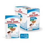 Ração Umida Royal Canin Mini Puppy Cachorro Kit Com 12 Unidades