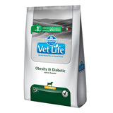 Ração Vet Life Para Cães Mini Obesity Diabetic 2kg