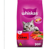 Ração Whiskas 1 Anos Para Gatos Carne 900g