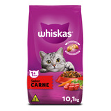 Ração Whiskas Carne Gatos Adultos 10 1 Kg