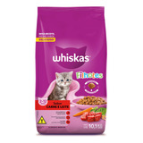 Ração Whiskas Gatos Filhotes Sabor Carne E Leite 10 1kg