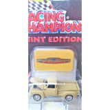 Racing Champions Chevy 3100 1950 Pickup Pneus Borracha 1 64