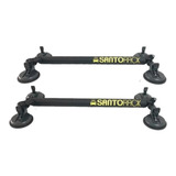 Rack 8 Ventosas Santo Rack Preto 88cm