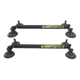 Rack 8 Ventosas Santo Rack Preto 88cm