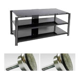 Rack Airon Ht 100 03 Em Aço Black Sapata Sd 12 Canaleta