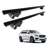 Rack Bagageiro Travessa Teto Eqmax Preto Volvo Xc 90 2023
