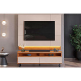 Rack Bancada C Painel P Tv Até 65 Polegadas Antares Led E