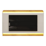 Rack Bancada C Painel P Tv Até 75 Polegadas Nadine Led 219