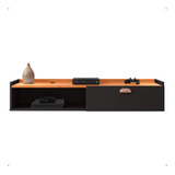 Rack Bancada Suspenso Compacto Apartamento Home Classic Cor Preto cinamomo