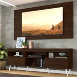 Rack C Painel E Suporte Tv 65 Pés Retrô Flórida Multimóveis