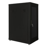 Rack De Piso 12us X 1070mm X 19 Fechado Cor Preta