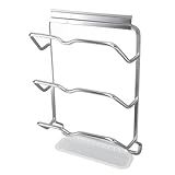 Rack De Suporte Para Tampa De Panela De Cozinha Material De Liga De Alumínio Suportes De Liga De Alumínio Prateleira De Drenagem De Esgoto Metal Vidro Armário Tampa De Panela
