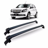 Rack De Teto Agile Modelo Original Bagageiro Maleiro Preto