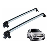 Rack De Teto Agile Modelo Original Prata Bagageiro Maleiro
