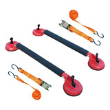 Rack De Teto Bagageiro Ventosa Viagem Suporte Prancha Corsa